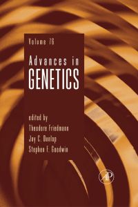 Cover image: Advances in Genetics 9780123864819