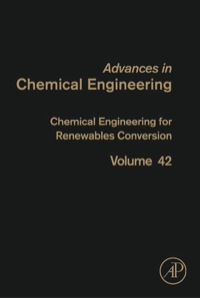 Imagen de portada: Chemical Engineering for Renewables Conversion 1st edition 9780123865052