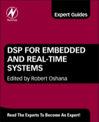 Imagen de portada: DSP for Embedded and Real-Time Systems 9780123865359