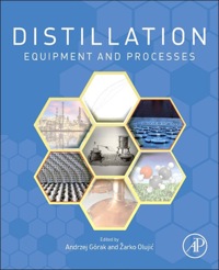 Cover image: Distillation: Equipment and Processes 9780123868787