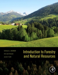 Cover image: Introduction to Forestry and Natural Resources 1st edition 9780123869012