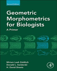 表紙画像: Geometric Morphometrics for Biologists: A Primer 2nd edition 9780123869036