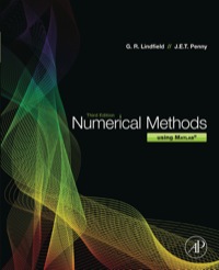 Immagine di copertina: Numerical Methods: Using MATLAB 3rd edition 9780123869425