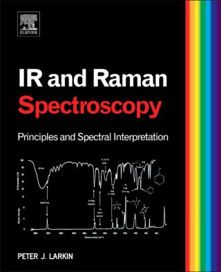 Imagen de portada: Infrared and Raman Spectroscopy; Principles and Spectral Interpretation 9780123869845