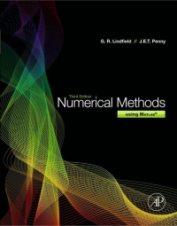 Cover image: Numerical Methods: Using MATLAB 3rd edition 9780123869425