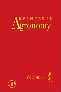 Imagen de portada: Advances in Agronomy 9780123876898