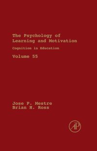 Titelbild: Cognition in Education 9780123876911