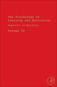 Imagen de portada: Cognition in Education 9780123876911