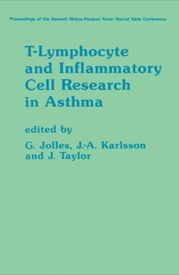 Imagen de portada: T-Lymphocyte and Inflammatory Cell Research in Asthma 9780123881700