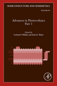 Cover image: Advances in Photovoltaics: Part 3 9780123884176