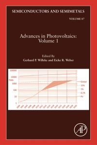 Cover image: Advances in Photovoltaics:Part 1 9780123884190