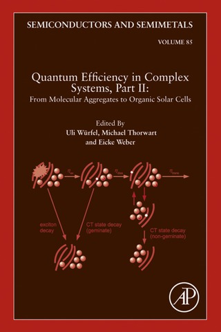 Cover image: Quantum Efficiency in Complex Systems, Part II: From Molecular Aggregates to Organic Solar Cells 9780123910608