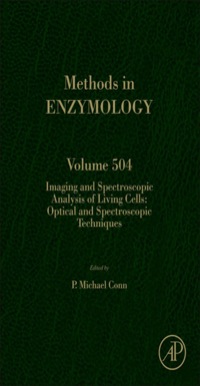 Cover image: Imaging and Spectroscopic Analysis of Living Cells 9780123884480