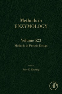 Imagen de portada: Methods in Protein Design 9780123942920