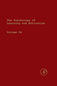 صورة الغلاف: The Psychology of Learning and Motivation 9780123943934