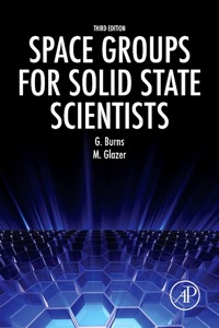 صورة الغلاف: Space Groups for Solid State Scientists 3rd edition 9780123944009
