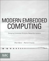 Cover image: Modern Embedded Computing 9780123914903