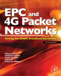 Imagen de portada: EPC and 4G Packet Networks: Driving the Mobile Broadband Revolution 2nd edition 9780123945952
