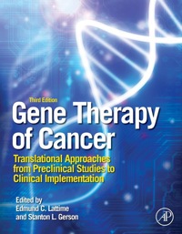 Imagen de portada: Gene Therapy of Cancer: Translational Approaches from Preclinical Studies to Clinical Implementation 3rd edition 9780123942951