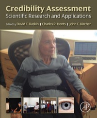 Imagen de portada: Credibility Assessment: Scientific Research and Applications 9780123944337