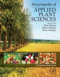 Cover image: Encyclopedia of Applied Plant Sciences 2nd edition 9780123948076