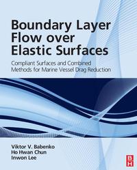 Omslagafbeelding: Boundary Layer Flow over Elastic Surfaces: Compliant Surfaces and Combined Methods for Marine Vessel Drag Reduction 9780123948069