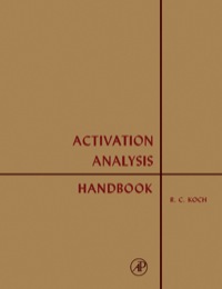 Cover image: Activation Analysis Handbook 9780123955098