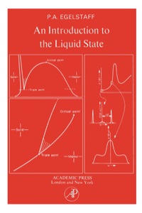 صورة الغلاف: An Introduction to the liquid state 9780123955159
