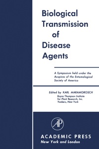 Cover image: Biological Transmission of Disease Agents 9780123955258