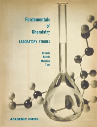 Cover image: Fundamentals of Chemistry Laboratory Studies 9780123955838