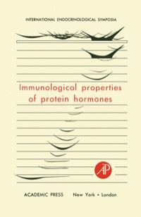 Cover image: Immunological Properties of Protein Hormones 9780123955975