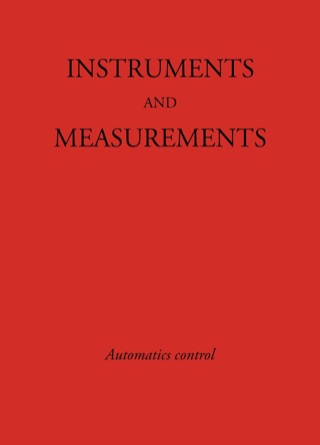 Cover image: Instruments and Measurements 9780123956071