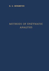 صورة الغلاف: Methods of Enzymatic Analysis 1st edition 9780123956309