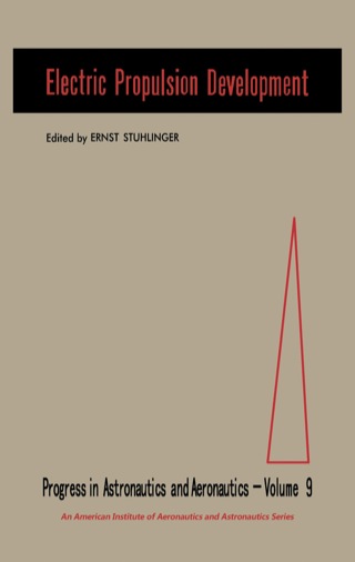 Imagen de portada: Electric Propulsion Development 9780123957559