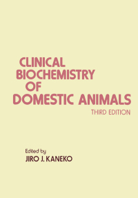 Cover image: Clinical Biochemistry of Domestic Animals 3rd edition 9780123963505
