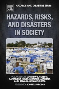صورة الغلاف: Hazards, Risks and, Disasters in Society 9780123964519
