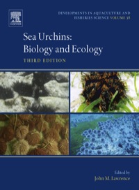 Cover image: Sea Urchins: Biology and Ecology 3rd edition 9780123964915