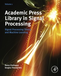Cover image: Academic Press Library in Signal Processing: Signal Processing Theory and Machine Learning 9780123965028