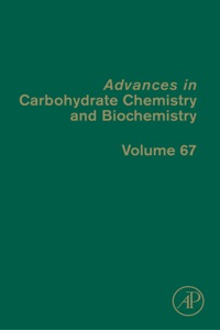 Imagen de portada: Advances in Carbohydrate Chemistry and Biochemistry 9780123965271