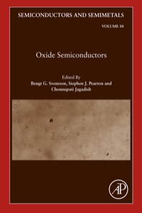 Cover image: Oxide Semiconductors 9780123964892