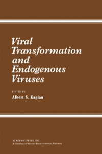 Titelbild: Viral Transformation and Endogenous Viruses 9780123970602