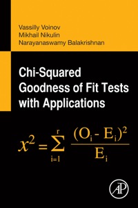 Omslagafbeelding: Chi-Squared Goodness of Fit Tests with Applications 9780123971944
