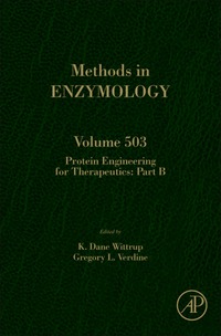 Imagen de portada: Protein Engineering for Therapeutics, Part B 9780123969620