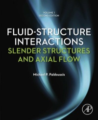 Cover image: Fluid-Structure Interactions: Volume 1: Slender Structures and Axial Flow 2nd edition 9780123973122