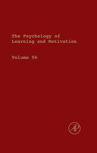 Titelbild: The Psychology of Learning and Motivation 9780123943934