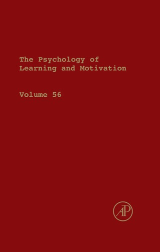 Cover image: The Psychology of Learning and Motivation 9780123943934