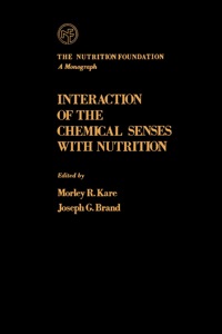 表紙画像: Interaction of The Chemical Senses With Nutrition 1st edition 9780123978554