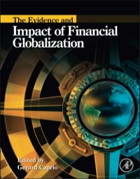 صورة الغلاف: The Evidence and Impact of Financial Globalization 9780123978745