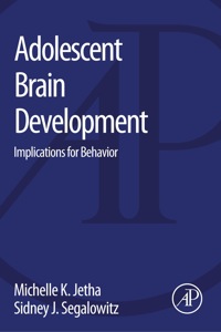 Cover image: Adolescent Brain Development: Implications for Behavior 9780123979162