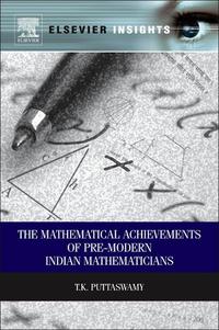 Imagen de portada: Mathematical Achievements of Pre-modern Indian Mathematicians 9780123979131